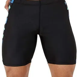 ninq Printed Men Black, Blue Tights image 4