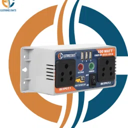 electronics crafts 24 volt to 220 volt dc to ac converter with 3 usb and overload protection Car Inverter image 3