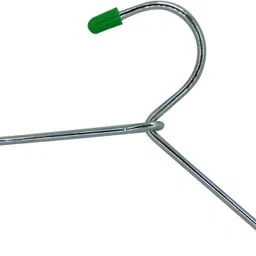 shri kanth art Silver Hanger Steel Pack of 12 Aluminium Shirt Pack of 12 Hangers ForShirt image 3