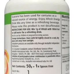 herbal nutrition life Afresh Energy Drink lemon | Energy Drink image 3