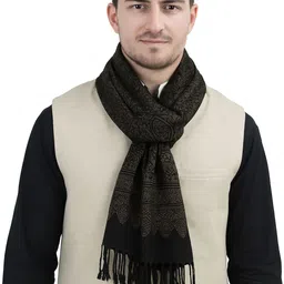 Ramnaya Wool Paisley Men Shawl image 3