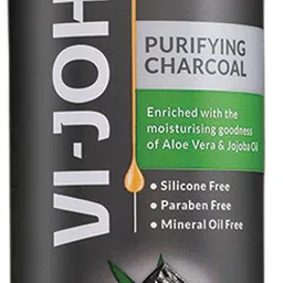 vi-john Purifying Charcoal Shave Foam | Clean & Hydrated skin with Aloevera & Jojoba Oil-picture-22