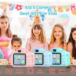 sparknest Pink Digital Camera for Kids | 2"LCD Screen | Rechargeable Toy | Photo & Video-D image 3