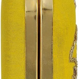 d'vine luxe Casual Yellow Clutch image 3
