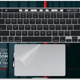 dzazner Fullbody 4-Piece Laptop Skin Wrap Decal Vinyl Sticker Compatible for MacBook Pro 16 inch A2141 2019 Release (hacker anonymous bar) Precision Cut Vinyl Laptop Decal 16 image 3