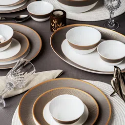 cello Pack of 27 Opalware Glass Dinner Set of 27pcs Dinner Set-picture-12