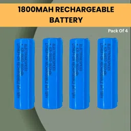 sacro Rechargeable 1800Mah Lithium-Ion For Light Speaker Pack of 4Q383 Battery-picture-12