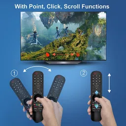 TVE MR23GN 2023 Magic Remote Voice Function for UHD OLED QNED NanoCell 4K Smart TV LG, OLED G3, C3, B3 series, UHD 4K Models UR90, UR80, UQ75, UQ80 series Remote Controller image 5