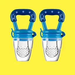 bzilo Pack Of 2 Fruit Feeder for Baby 6-12 Months Baby Fruit Feeder Pacifier R_95 Feeder-picture-14