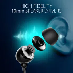 blaupunkt in-Ear Type C earphone with Mic and Deep Bass,HD Sound with Isolation Wired Headset image 2