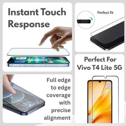 BCOVER Edge To Edge Tempered Glass for Vivo T4 Lite image 3