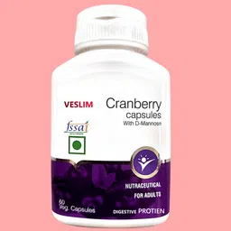 veslim pack one cranberry 60 UNFLAVORED Capsules-picture-12
