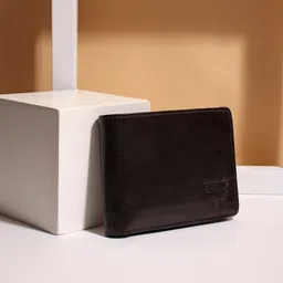 wood bazar Men Black Artificial Leather Wallet image 4