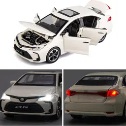deoxy 1:32 Scale Diecast Honda Corolla toy Car with and Light Sounds Toy Car For Kids image 3