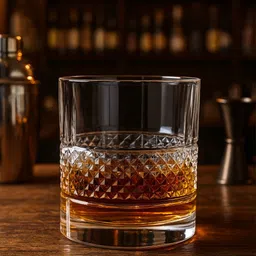 b7 creations Crystal Whiskey Glass Set Glass Water/Juice Glassab Glass Set Whisky Glass-picture-21