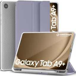case-magic Flip Cover for Samsung Galaxy Tab A9 Folio Case Cover with Trifold Flip Stand, Pencil Holder-picture-17