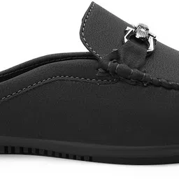 thivim Deziner Mens Black Casual Ethnic Wear Loafers For Diwali Loafers For Men image 3