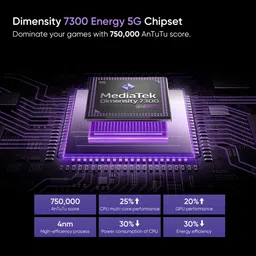 realme 13+ 5G (Dark Purple, 128 GB) image 3