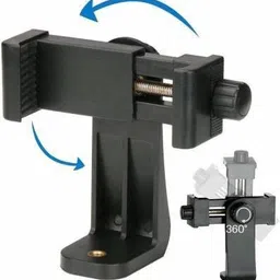 BOOSTY Solid Tripod Vertical Bracket Mount, Adjustable and Rotatable Holder Adapter for All Smartphone Monopod image 4
