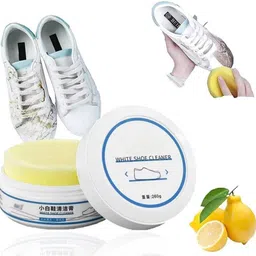 zetazio White Shoe Effective Formula Maintenance Agent Leather, Patent Leather, Sports, Suede, Synthetic Leather Shoe Cream-picture-47