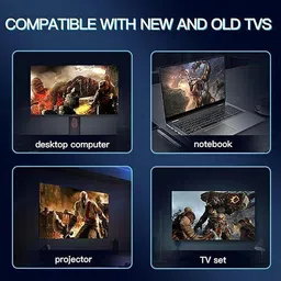 BITWEAVE Retro GD30 2.4G Dual Wireless 4K Game Stick Console Video Game Handheld Gaming Console for TV ,Old Video Game for Kids (Best Gift & Fun) All Ages 64 GB with Full HD HDMI Output 40+ Emulators, Video Games for TV, Gaming Console image 5