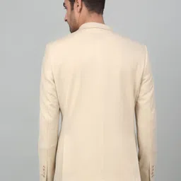 cantabil Men Self Design Single Breasted Casual Blazer image 2