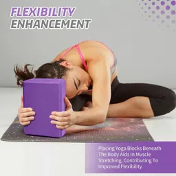 jdnmfashion Yoga Bricks Block Non-Toxic Pilates Foam Home Exercise Tool Yoga Blocks image 2