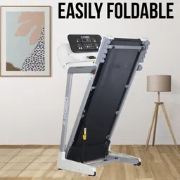 kobo TM-215 Fitness 2.5 HP - 5 HP Peak DC Motor for Home Use with Bluetooth (WHITE) Treadmill image 5
