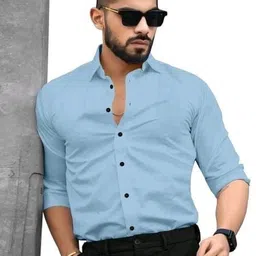 black deer Men Linen Blend Shirt Pant Set image 4