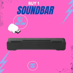 SYARA 20W Bluetooth Soundbar with 4 Hours Wireless Playback Bluetooth SpeakersRT291 20 W Bluetooth Soundbar-picture-15