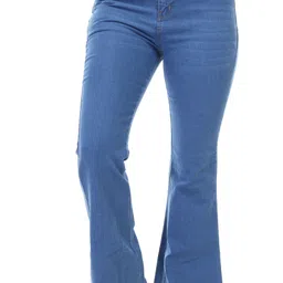 kwantico Women Relaxed Fit High Rise Blue Jeans-picture-10