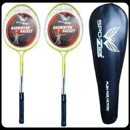 SP-201 Badminton Racket Set WITH Full Cover KIT-8 Badminton Kit-image-63