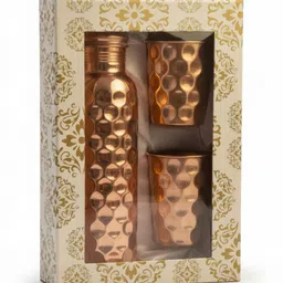 shine aura enterprises 1000 ml Copper Bottle image 4