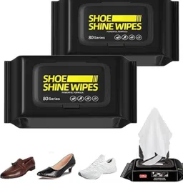 URBNMONK Shoe Wipes Pack of 3 (80 Pcs. Per Packet) Cleaner image 2