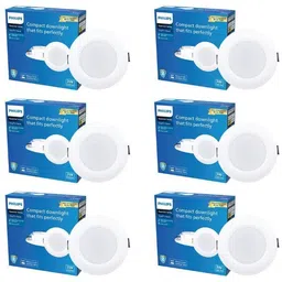 philips 3W Star Fit LED Downlight, Cool Day Light, Pack of 10 Downlighter Ceiling Light Ceiling Lamp image 1