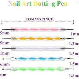 ortan Acrylic Dotting Tool Embossing Stylus for Mandala Clay Pottery Ceramic Nail Art image 4