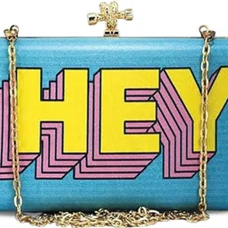 artklim Party, Casual Blue, Yellow Clutch-picture-28