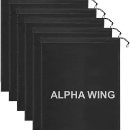 adorex BLACK SHOE COVER BAG Polyester Black Flat Shoe Cover, Toes Shoe Cover-picture-10