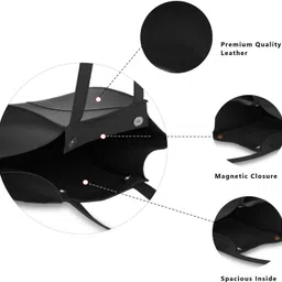 classy women Women Black Tote image 4