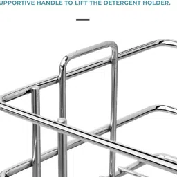 geschir Utensil Kitchen Rack Stainless Steel 2 Tier Multipurpose Storage Shelf Container Kitchen Spice Rack Steel image 5