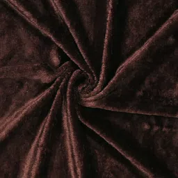 osonics textiles Velvet King Fitted (Elastic) 230 TC Solid Bedsheet image 3