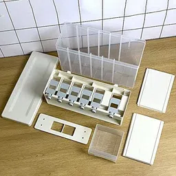 rustic Plastic Grocery Container - 1000 ml image 2