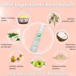 greenviv 5%Desi Cow A2 Ghee+1%Allantoin+4%Coconut Oil Gentle Bliss Baby Body Lotion image 3