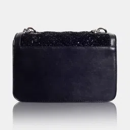 lino perros Women Black Shoulder Bag image 4