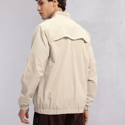 hrx by hrithik roshan Men Solid Bomber Jacket image 4