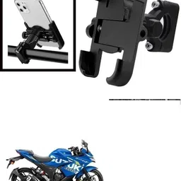 hench 360 Degree Rotating Mirror Universal Bike Mount Holder Version 2 Metal Body Bike Mobile Holder-picture-14