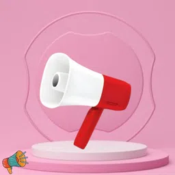 roar King Bhopu with High Volume Speaker, Battery Backup and Recording FeatureU86 Outdoor PA System image 1