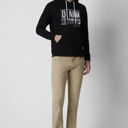 peter england Men Full Sleeve Printed Hooded Sweatshirt image 2