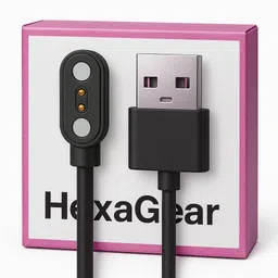 HexaGear Magnetic Charging Cable 1.5 A 1 m Metal Briaided Original Smart Watch Magnetic Charging Cable DO NOT WORK ANY OTHER SMART WATCH v1.56-picture-22