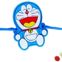 vmp Kids VR Creatives Kids Rakhi Set (1 kids rakhi , 1 tika set) Mauli Thread Rakhi Set-picture-19